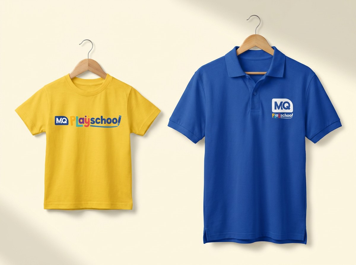 School shirts mockup